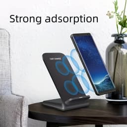 30W Wireless Charger Stand Pad For IPhone17 16 15 14 13 12 Pro X XS Max XR 8 Samsung Xiaomi Induction Fast Charging Dock Station