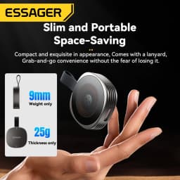 Essager Magnetic Wireless Charger for Apple Watch 9 8 7 6 5 4 3 SE Ultra Fast Charging Station Dual Port Watch Portable Charger