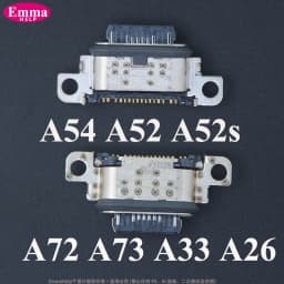 10Pcs Original Charging Port Connector for Samsung A15 A05S A25 A35 A55 A13 A04S A14 A23 A33 A24 A34 A54 A53 USB Charger Pin Plu