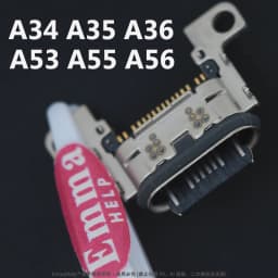 10Pcs Original Charging Port Connector for Samsung A15 A05S A25 A35 A55 A13 A04S A14 A23 A33 A24 A34 A54 A53 USB Charger Pin Plu