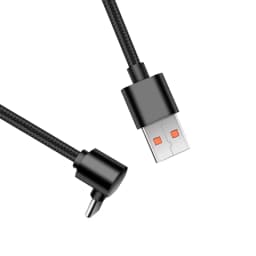 100W 90 Degrees Braid 0.25m/0.5m/1m/2m 4A Quick Charger Elbow USB to Type C Cord PD Cable For iPhone Samsung Xiaomi Macbook