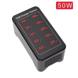 20/30 Ports USB Charger 100W/150W Smart USB Charger Desktop Charging Hub Multi-Port Charging Station for Samsung/iPhone/iPad/Tab