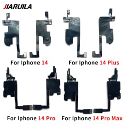 NEW Replacement Parts For iPhone 12 13 Pro Max 12 13 mini 14 Plus Earpiece Speaker with Proximity Sensor No facial ID Flex Cable