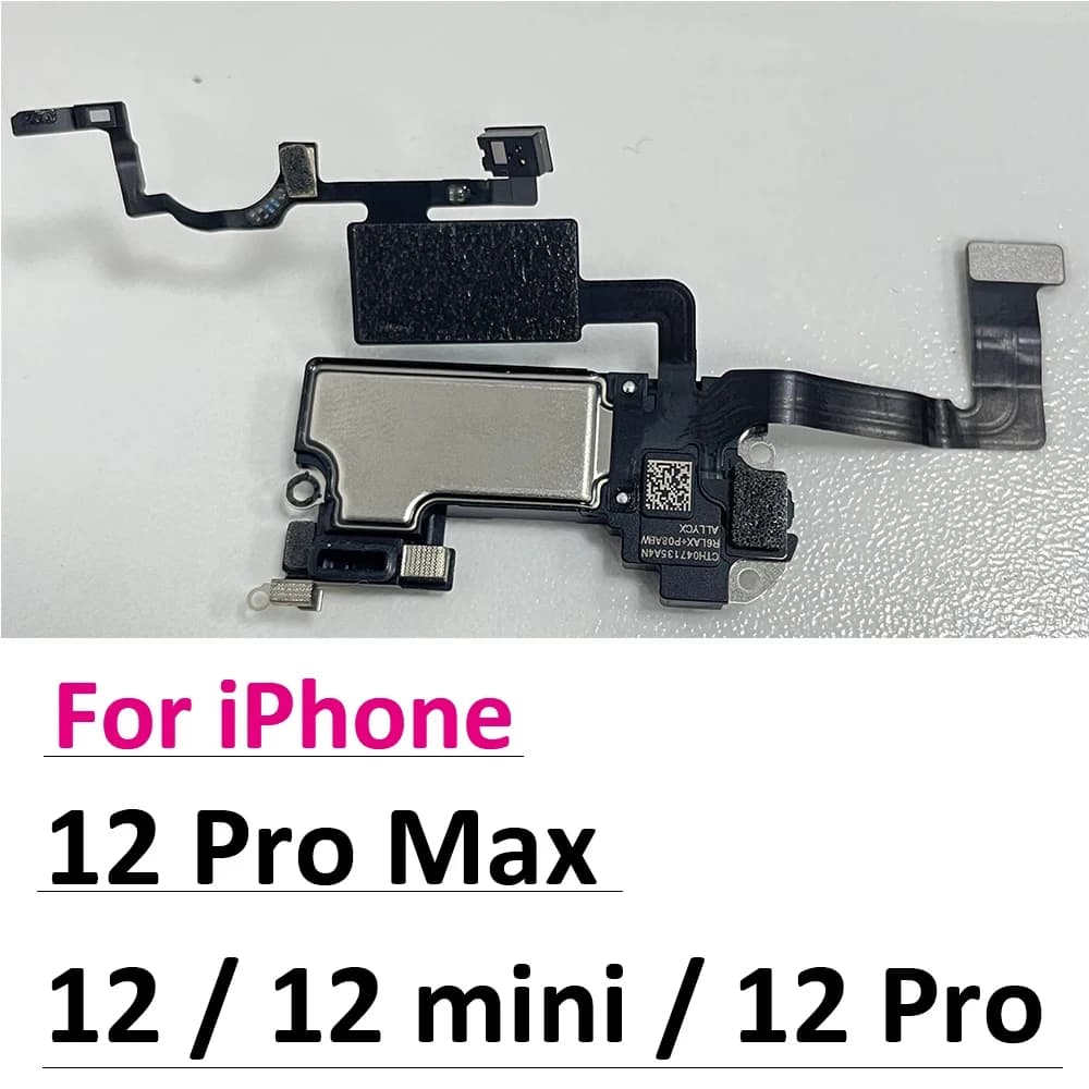 NEW Replacement Parts For iPhone 12 13 Pro Max 12 13 mini 14 Plus Earpiece Speaker with Proximity Sensor No facial ID Flex Cable