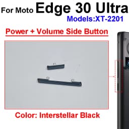 Power Volume Button For Motorola MOTO Edge 30 Neo XT2245-1 Edge 30 Ultra Pro Edge X30 XT-2201 Side Key Button Flex Cable Parts