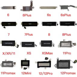 Vibrator Silent Motor Taptic Engine Flex Cable Replacement For iPhone 6 7 8 Plus X XR XS 11 12 Mini Pro Max