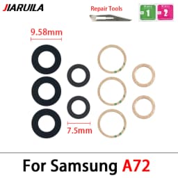 NEW Rear Back Camera glass Cover Lens With Adhesive For Samsung A13 A14 23 4G A32 A52 5G A33 A53 A73 A52 A72 A82 A52S A24 A34