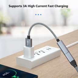 USB C Female to USB Male Adapter Type C to USB A Charger Cable Connector USB-C to USB 3.2 Data Converter for Samsung Google Itel