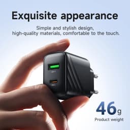 HOCO CS25A 20W USB Type C Charger PD Fast Charge QC 3.0 Quick Charge for iPhone 15/14/13/12 Pro Max Mini iPad Charging