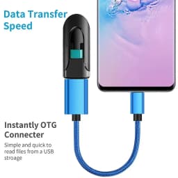 Type-C OTG  Cable Adapter USB to Type C Adapter Connector for Xiaomi Samsung S20 Huawei OTG Data Cable Converter for MacBook Pro