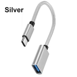 Type-C OTG  Cable Adapter USB to Type C Adapter Connector for Xiaomi Samsung S20 Huawei OTG Data Cable Converter for MacBook Pro