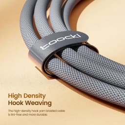 Toocki PD60W Type C to USB C Cable Fast Charge Mobile Cell Phone Charging Cord Wire For Xiaomi Samsung Huawei Macbook PC Table