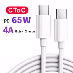 USB Type C To USB C 65W PD Quick Charging Cable QC4.0 Type C Fast Charger For Huawei P40 Samsung S10 S20 Macbook Pro