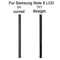 Note 8 Display Screen With Frame For Samsung Note8 N950F N950U N950W N950FD LCD Display Touch Screen Digitizer Assembly