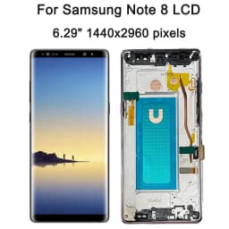 Note 8 Display Screen With Frame For Samsung Note8 N950F N950U N950W N950FD LCD Display Touch Screen Digitizer Assembly