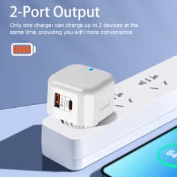 EU US UK 20W Dual Ports Type C USB C PD Wall Charger Fast Quick Charging Power Adapters For IPhone 11 12 13 14 15 Samsung