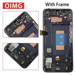 6.4“NEW For LG G8X V50S ThinQ LCD Touch Screen Digitizer For LG G8x V50s LMG850EMW LM-V510N LCD With Fingerprint
