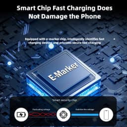 100W Type-C to Type-C Mobile Fast Charging Data Cable Suitable for iPhone 15/16 Samsung Huawei Xiaomi OPPO Phone Charging Cable