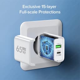 USB C Charger 65W GaN Type C Fast Charging Phone Charger Adapter For iPhone Samsung Xiaomi Quick Charge EU/US Plug Wall Charger
