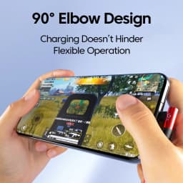 66W 2 in 1 USB A To Dual Type C Cable Fast Charging 90° Elbow Cable For iPhone 15 Sumsung Huawei Xiaomi USB To USB C/Micro Cable