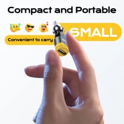 AUFU 540 Degree USB C Adapter 240W PD Fast Charging Cable Adapter Type C Male To Female Converter For Samsung S22 Xiaomi Laptop