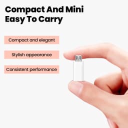 1-10PCS Type C To Micro USB Adapter Charging&Data Transfer Connector Micro USB Male to Type C Female Adapter For Xiaomi Huawei