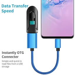Universal OTG USB 3.0 Adapter Cable Type C Male To USB A Female Usb Data Cord OTG Adapter For Macbook iPhone Xiaomi Mobile Phone
