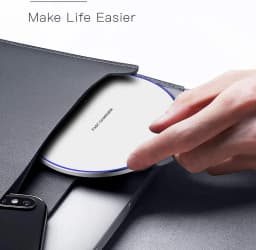 40W Fast Wireless Charging Stand, Universal Qi Charger Dock for iPhone 17-11 Series, Samsung S24/S23/S22/S21, Xiaomi, Huawei