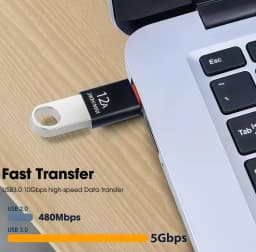 OTG USB 3.0 To Type C Adapter LED USB Female To Type C Male Fast Charging Adapter Connector