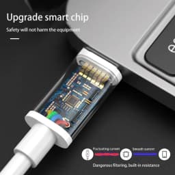 PD 60W USB C to Type C Fast Charging Cable for iPhone 11 13 14 15 16 Pro Max 12 Mini 6 7 8 Plus XS XR iPad USB A MFi Certified