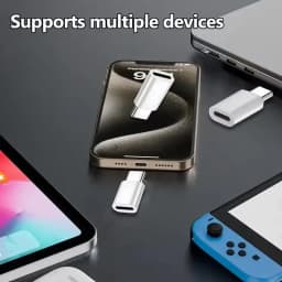 IOS To USB C Fast Charging Adaptador Lightnning To Type C Adapter USB C Data Transfer Converter for IPhone 16 15 Samsung Google