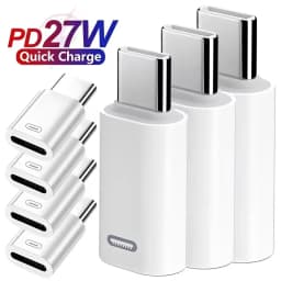 IOS To USB C Fast Charging Adaptador Lightnning To Type C Adapter USB C Data Transfer Converter for IPhone 16 15 Samsung Google