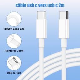 100W USB-C to Type-C PD Charge Cable For iPhone 15 16 17 Pro Max Air Samsung S25 Moto OPPO Redmi POCO Honor Fast Charging Cables