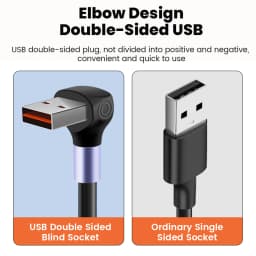 Elbow 90 Degree USB Type C To C Cable Spring Retractable USB C Cable 6A 66W Fast Charging Data Cord For iphone Android CarPlay