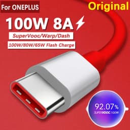 Original 100W 80W Supervooc Fast Charger Cable USB Type C 8A Warp Charge Cord For Oneplus 13 12 11R 10 Pro Ace 5 3 2 Nord 5 N30