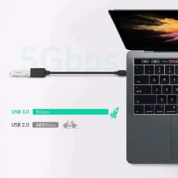 USB C to USB 3.0 OTG Cable Type-C Male to USB Female Converter Adapter Charging Data Cord For Mobile Phone Flash Drives Laptop