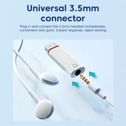 Olaf Lightning To 3.5 MM Jack AUX Adapter For iPhone 14 13 12 Adapter USB C Headphone Connector Audio Splitter Phone Accessories