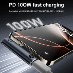 2 in 1 Type C Headphone Charging Jack AUX Audio Adapter PD100W USB C to 3.5mm HiFi Earphone Connector for iPad Samsung Huawei