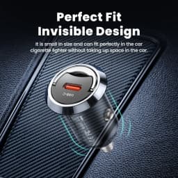 Toocki 45W Car Charger QC4.0 PPS Fast Charging Pull Ring Type C Car Phone Charger For iPhone 17 16 Xiaomi 12 13 Samsung S23 S24