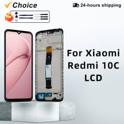 6.71" Choice For Xiaomi Redmi 10C LCD POCO C40 Display Touch Screen Digitizer Assembly For 220333QAG 220333QBI LCD Replacement
