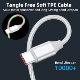 Bright Glowing Cable 60W PD Fast Charging USB-C to Type C Cable For iPhone 15 Huawei  Xiaomi  USB C Cable Wire Phone Accessories