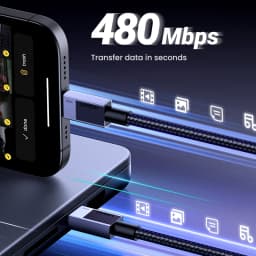 UGREEN USB Type C 60W 100W Fast Charging For Macbook iPhone 15 Samsung Galaxy S2 Xiaomi PD Fast Charging 100W 5A Fast USB C