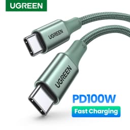 UGREEN PD100W USB C Cable Type C to Type C for Laptop iPhone 17 16 MacBook Samsung S25 iPad Fast Charging Cable Cord QC4.0 PD3.0