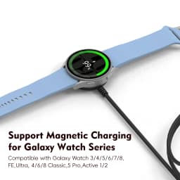 Watch Whiress Charger for Galaxy Watch Charger Cable for Galaxy Watch 3/4/5/6/7/8 Ultra 4/6/8 Classic 5 Pro Active 1/2