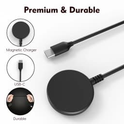 Watch Whiress Charger for Galaxy Watch Charger Cable for Galaxy Watch 3/4/5/6/7/8 Ultra 4/6/8 Classic 5 Pro Active 1/2
