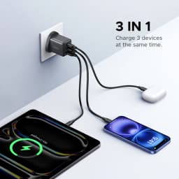 【UK Plug】UGREEN 20W 30W GaN Charger Mini PD 3.0 USB C Phone Charger For iPhone 16 15 14 Pro Samsung S25 Xiaomi Tablet iPad Air