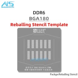 DDR BGA Reballing Stencil Template Station For DDR5 DDR6 DDR7 BGA170 BGA180 BGA266 Graphics Card Memory Chip Positioning Plate