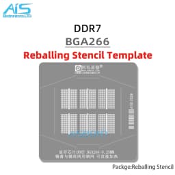 DDR BGA Reballing Stencil Template Station For DDR5 DDR6 DDR7 BGA170 BGA180 BGA266 Graphics Card Memory Chip Positioning Plate