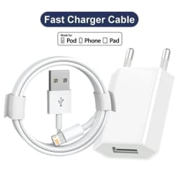 Fast Charging USB Cable 1m 2m 3m for iPhone 11 12 13 Pro X XR XS Max 6S 7 8 14 Plus SE iPad Air 2 3 USB Data Cord Charger Cable