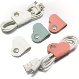 10/5/1 Pcs Charge Cable Protectors Travel Data Cord Clip Decoration Earphone Charging Cables Storage Buckle Cable Organizer